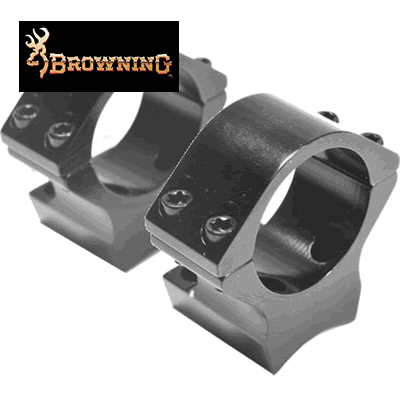 Browning - X-Lock Integrated Mount - 1" - .400" Standard Height - Gloss Finish