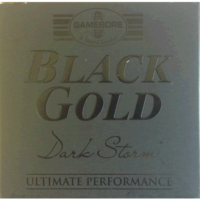Gamebore - Black Gold Dark Storm - 12ga-7.5/28g - Plastic (Box of 25/250)