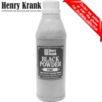 Henry Krank - Black Powder Fine (500g)