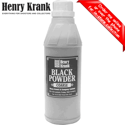 Henry Krank - Black Powder Course (500g)