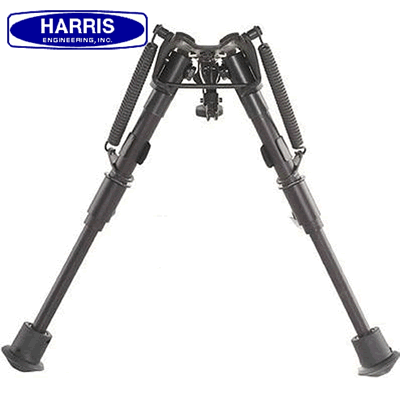 Harris - Bipod 6"-9" Bench Rest Solid Base - Notched Leg