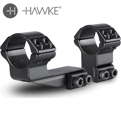 Hawke - Reach Forward 2" 9-11mm Mount 2pc Double Screw, 1" Tube