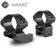Hawke - Reach Forward 1" Weaver Mount 2pc Double Screw, 30mm Tube