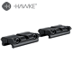 Hawke - 2 Pce Adapter base 3/8" Rifle to Weaver