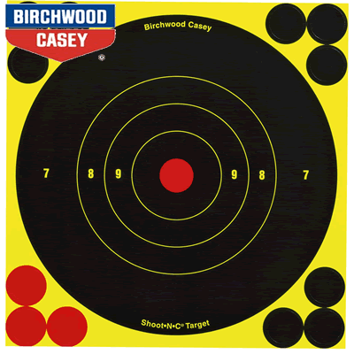 Birchwood Casey - Shoot-N-C 6"Bulls-Eye Target 60 Sheet Pack
