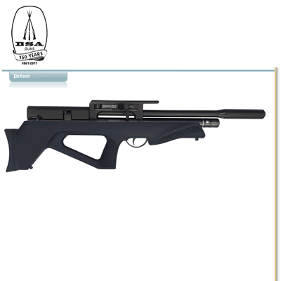BSA Defiant Black PCP .22 Air Rifle  Barrel 844380014796