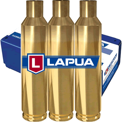 Lapua - 6.5mm - 284 Norma Unprimed Brass Cases (Pack of 100)