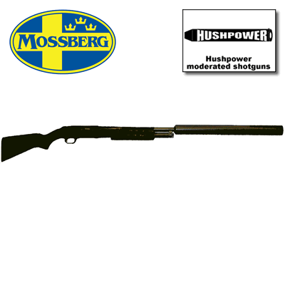 Mossberg 500 Pump Hushpower Synthetic Pump Action 20ga Single Barrel Shotgun 33" Barrel 015813564366