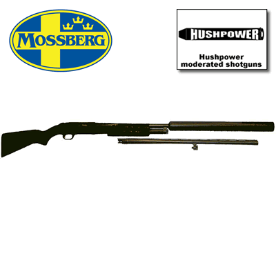 Mossberg 500 Pump Hushpower Synthetic Pump Action 20ga Single Barrel Shotgun 33" Barrel 015813564366