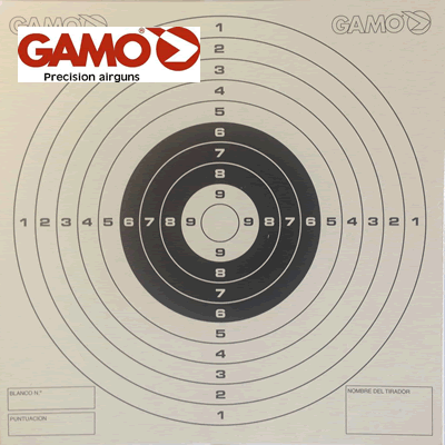 Gamo - Air Rifle Targets (Pack of 100)