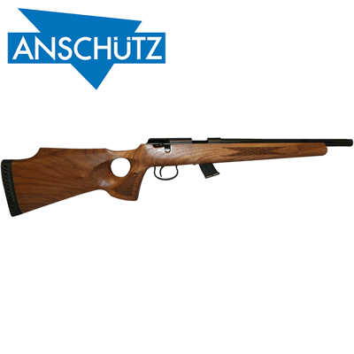 Anschutz 1417-U2 G Thumbhole Bolt Action .22 LR Rifle 14" Barrel 4046654087994