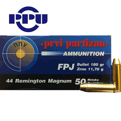 Prvi Partizan - .44 Rem Mag FPS 180gr FPS Handgun Ammunition