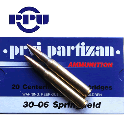 Prvi Partizan - .30-06 HP BT 168gr Rifle Ammunition