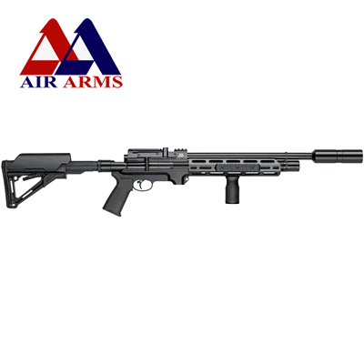 AirArms S510 Tactical Regulated PCP .22 Air Rifle 15.5" Barrel .