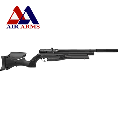 AirArms S510 Ultimate Sporter Black PCP .22 Air Rifle 15.5" Barrel 5031477051429