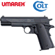 Umarex Colt Government 1911 Black Grip Semi Auto .177 Air Pistol 5" Barrel 4000844325532