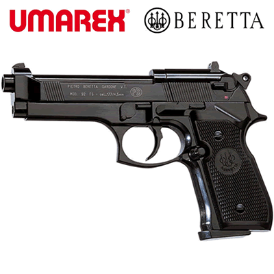 Umarex Beretta M 92F Semi Auto .177 Air Pistol 4.5" Barrel 4000844341884