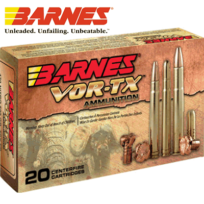 Barnes - 6.5mm Creedmoor 120gr Vor-Tx TTSX FB Rifle Ammunition