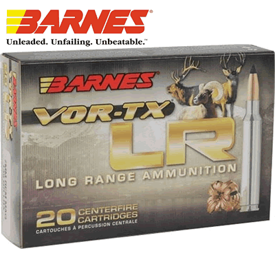 Barnes - .300 Win Mag 190gr Vor-Tx LRX BT Rifle Ammunition