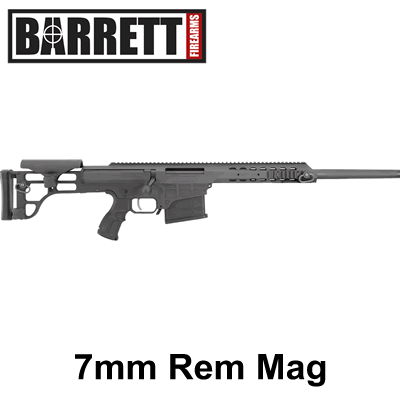 Barrett 98B Field Bolt Action 7mm Rem Mag Rifle 24" Barrel 816715013910
