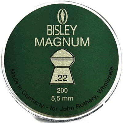 Bisley - Magnum .22 Pellets (Tin of 200)