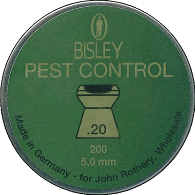 Bisley - Pest Control .22 Pellets (Tin of 200)