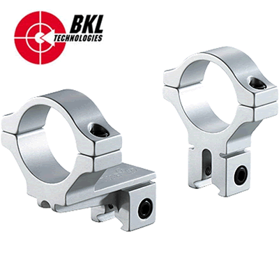 BKL - 2 Piece Single Strap Offset Stainless Steel 1" (Medium)