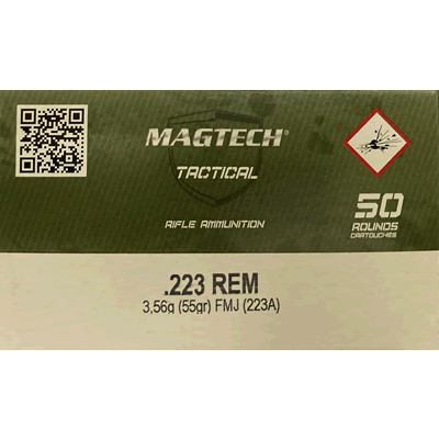 Magtech - .223 Rem 55gr FMJ Rifle Ammunition