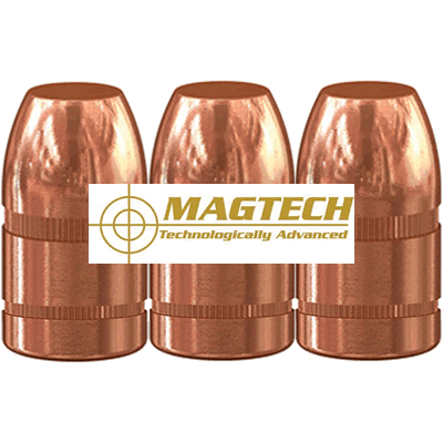 Magtech - .38/.357 158gr FMJ Flat  (Heads Only, Pack of 100)