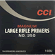 CCI - 250 Magnum Large Rifle Primer (Pack of 100)