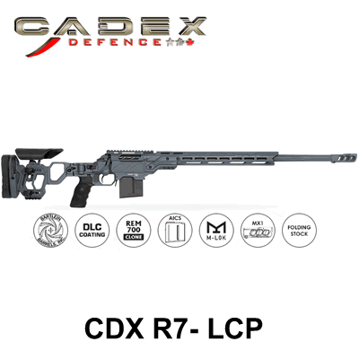 Cadex Defence CDX-R7 LCP Bolt Action .300 PRC Rifle 26" Barrel .