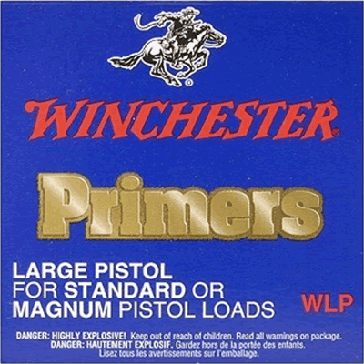 Winchester - No.7 - 111 Large Regular Pistol Primer (Pack of 100)
