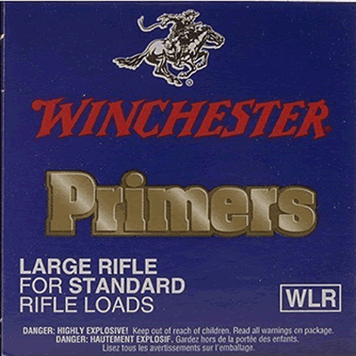 Winchester - No.8.5 - 120 Large Rifle Primer (Pack of 100)