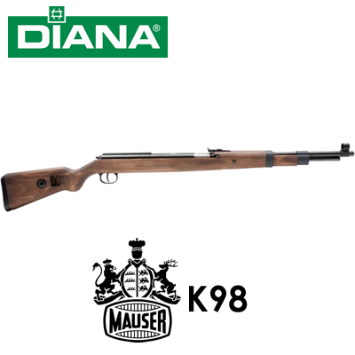 Diana Mauser K98 Under Lever .177 Air Rifle 18" Barrel 4049805147387