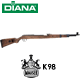 Diana Mauser K98 Under Lever .22 Air Rifle 18" Barrel 4049805147387