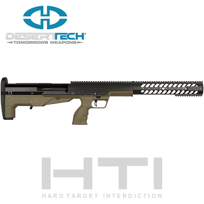 Desert Tech - HTI Rifle Chassis Black/FDE RH