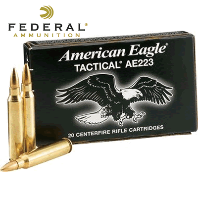 Federal - .223 Rem American Eagle FMJ 55gr Rifle Ammunition