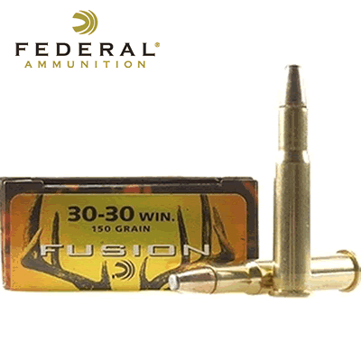 Federal - .30-30 Win Fusion Soft Point 150gr Rifle Ammunition