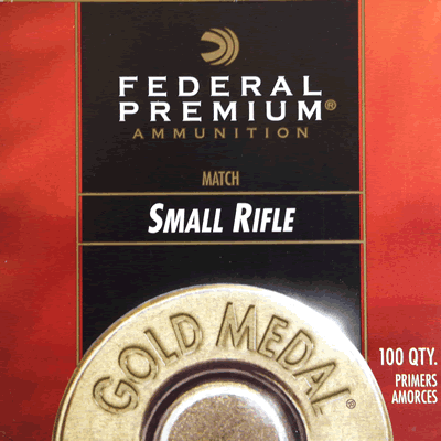 Federal - Gold Medal Small Rifle Match Primers (Pack of 100)