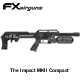 FX Impact  MKII Black Compact PCP .22 Air Rifle (FAC) 23.5" Barrel .