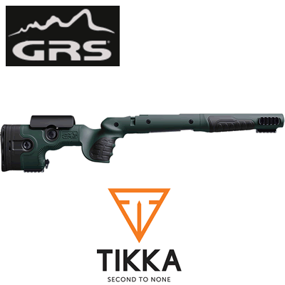 GRS - Adjustable Stock, Bifrost Tikka T3, Right Hand Green