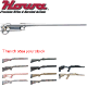 Howa - 1500 - Stainless Steel Sporter Barrelled Action with 1/2" Thread, 22" Barrel with 1-10" Twist Rate, .243 Short Action