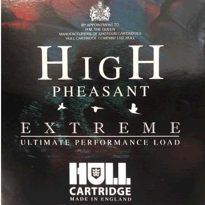 Hull Cartridge - High Pheasant Extreme - 12ga-5/32g - Fibre (Box of 25/250)
