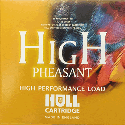 Hull Cartridge - High Pheasant - 20ga-6/25g - Fibre (Box of 25/250)