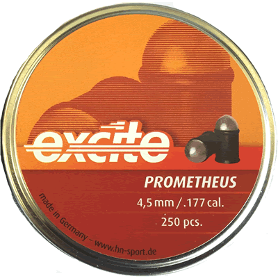 H&N - Excite Prometheus .177 Pellets (Tin of 250)