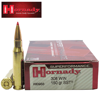 Hornady - .308 Win SST Superformance 150gr Rifle Ammunition