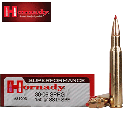 Hornady - .30-06 Springfield SST Superformance 150gr Rifle Ammunition