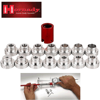 Hornady - L-N-L Lock and Load Bullet Comparitor Insert Set Including 14 Inserts