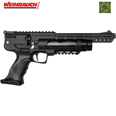 Weihrauch HW44 PCP .22 Air Pistol 9 3/4" Barrel 4042406138280