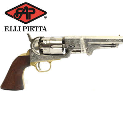 Pietta 1851 US Marshall Revolver .44 Black Powder Pistol 5 1/2" Barrel .